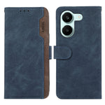 ABEEL For Xiaomi Poco X8 Pro 5G / Redmi Turbo 5 5G Case Color Splicing Leather Flip Phone Cover RFID Blocking