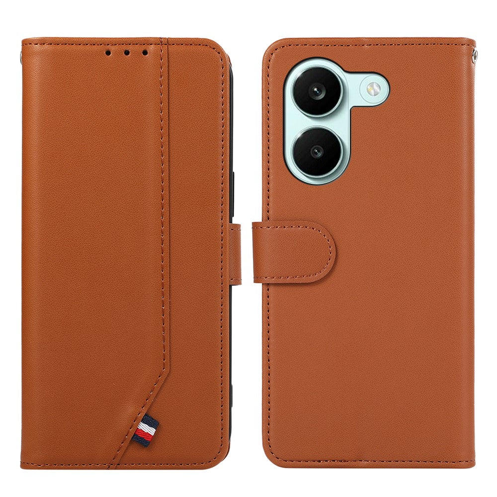 For Xiaomi Poco X8 Pro 5G / Redmi Turbo 5 5G Case RFID Blocking Flip Leather Phone Cover