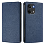 Xiaomi Poco X8 Pro Max 5G / Xiaomi Redmi Turbo 5 Max 5G Plånboksfodral RFID-blockerande Litchitexturerat läderfodral