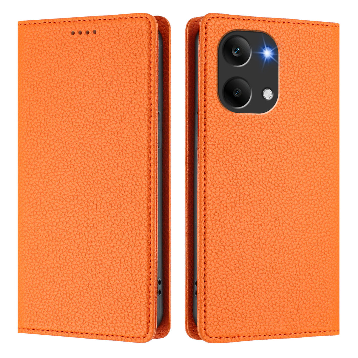 Xiaomi Poco X8 Pro Max 5G / Xiaomi Redmi Turbo 5 Max 5G Plånboksfodral RFID-blockerande Litchitexturerat läderfodral
