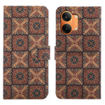 Xiaomi Poco X8 Pro Max 5G / Redmi Turbo 5 Max 5G Läderplånboksfodral Bohemiskt TPU PU mobilskal med Stativ