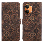 Xiaomi Poco X8 Pro Max 5G / Redmi Turbo 5 Max 5G Läderplånboksfodral Bohemiskt TPU PU mobilskal med Stativ