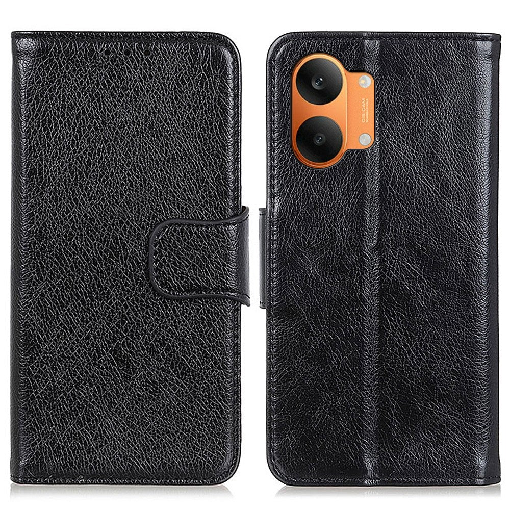 For Xiaomi Poco X8 Pro Max 5G / Redmi Turbo 5 Max 5G Case Nappa Texture Split Leather Wallet Phone Cover