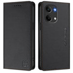 For Xiaomi Poco X8 Pro Max 5G / Xiaomi Redmi Turbo 5 Max 5G RINACASIS RC01 Leather Case Phone Cover with RFID Blocking Wallet Stand
