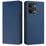 For Xiaomi Poco X8 Pro Max 5G / Xiaomi Redmi Turbo 5 Max 5G RINACASIS RC01 Leather Case Phone Cover with RFID Blocking Wallet Stand