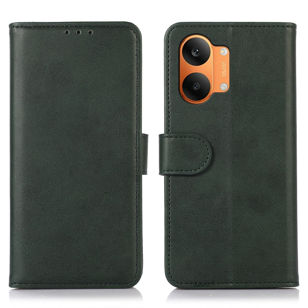 For Xiaomi Poco X8 Pro Max 5G / Redmi Turbo 5 Max 5G Case Cowhide Texture Leather Wallet Phone Cover with Stand