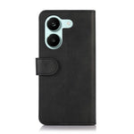 For Xiaomi Poco X8 Pro 5G / Redmi Turbo 5 5G Case Cowhide Texture Leather Wallet Phone Cover with Stand