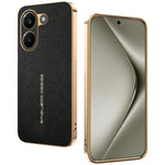 For Xiaomi Redmi Turbo 5 5G Case Anti Scratch Litchi Texture TPU Leather PU Phone Back Cover