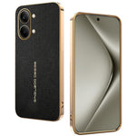 Xiaomi Redmi Turbo 5 Max 5G-skal med reptålig litchitextur i TPU-läder och PU-baksida