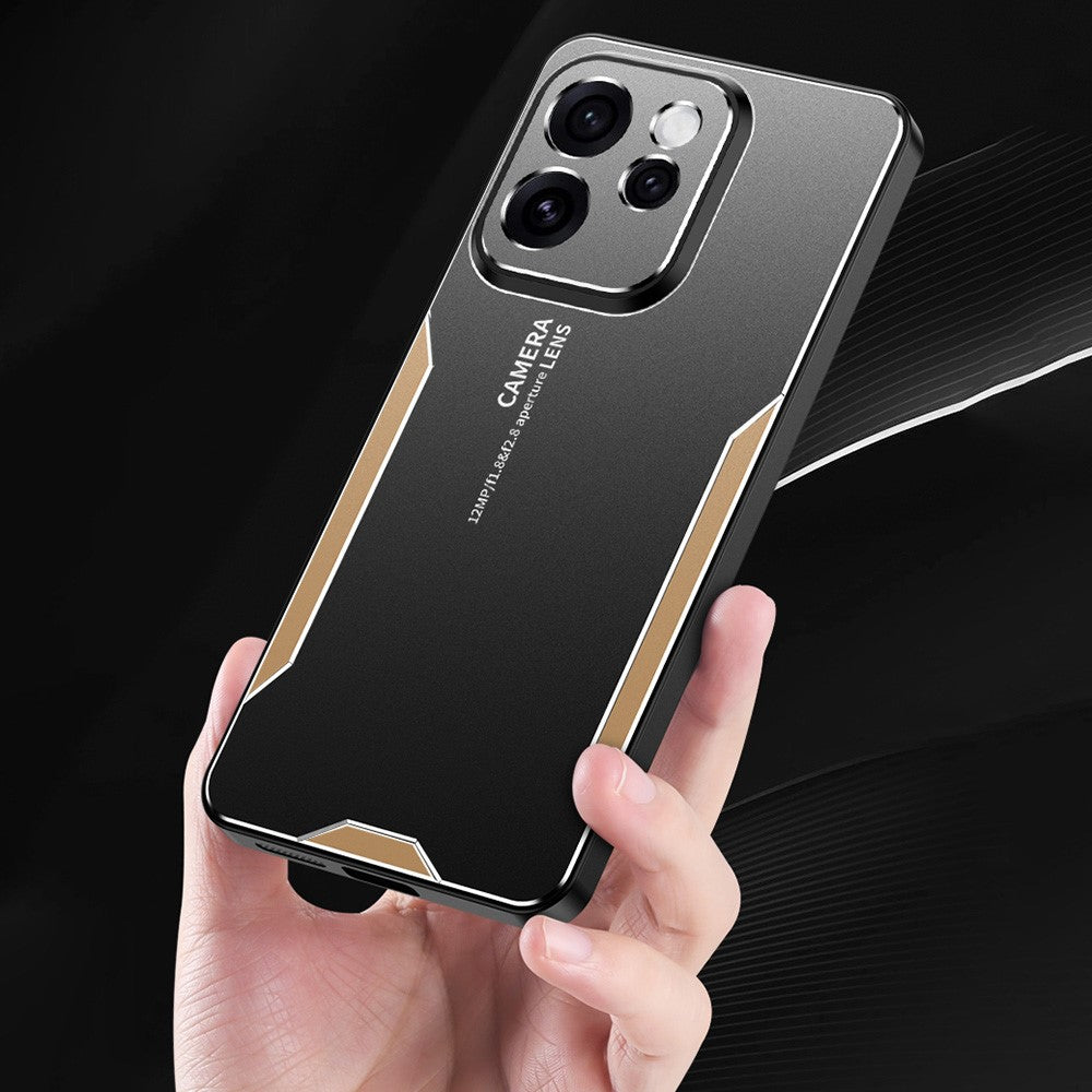 Oppo Reno15 F 5G mobilskal Aluminiumlegering TPU PC Bakstycke