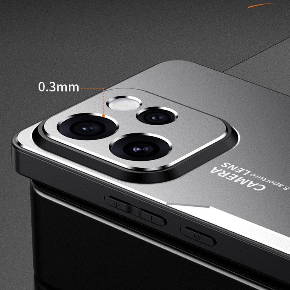 Oppo Reno15 F 5G mobilskal Aluminiumlegering TPU PC Bakstycke