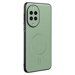 For Huawei nova 15 5G Magnetic Case Leather Coated TPU + PC Phone Cover