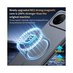 For Huawei nova 15 Pro 5G Magnetic Case Leather Coated TPU + PC Phone Cover