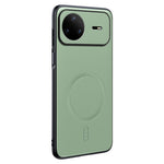 For Huawei nova 15 Pro 5G Magnetic Case Leather Coated TPU + PC Phone Cover