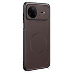 For Huawei nova 15 Pro 5G Magnetic Case Leather Coated TPU + PC Phone Cover
