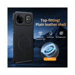 For Huawei nova 15 Ultra 5G Magnetic Case Leather Coated TPU + PC Phone Cover