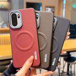 YUTANG Magnetiskt Skal för OnePlus 15R 5G / Ace 6 5G / Ace 6T 5G Punktmönster PC+TPU Stötsäkert mobilskal