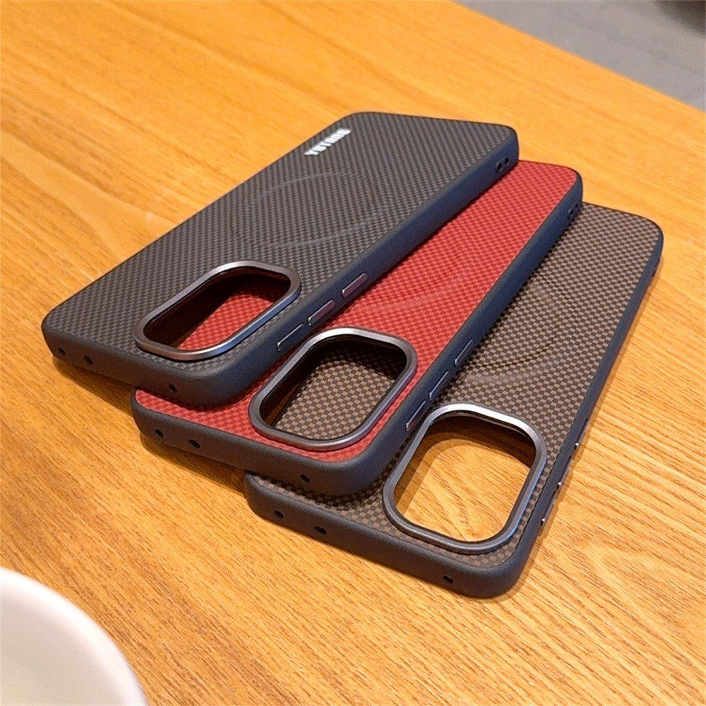 YUTANG Magnetiskt Skal för OnePlus 15R 5G / Ace 6 5G / Ace 6T 5G Punktmönster PC+TPU Stötsäkert mobilskal