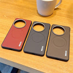 YUTANG for OnePlus 13 Magnetic Case Dot Pattern PC+TPU Shockproof Phone Cover