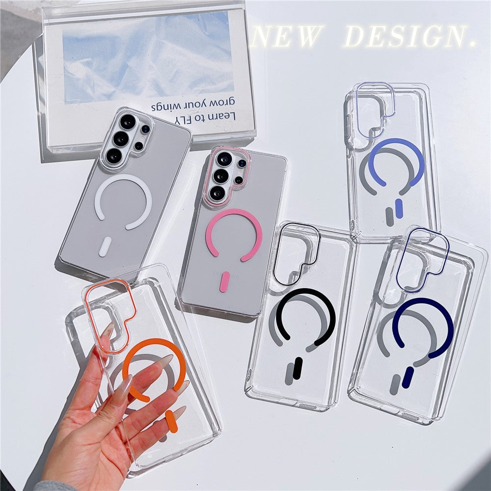 For Samsung Galaxy S26 Ultra Case Compatible with MagSafe Protective TPU + PC Phone Cover