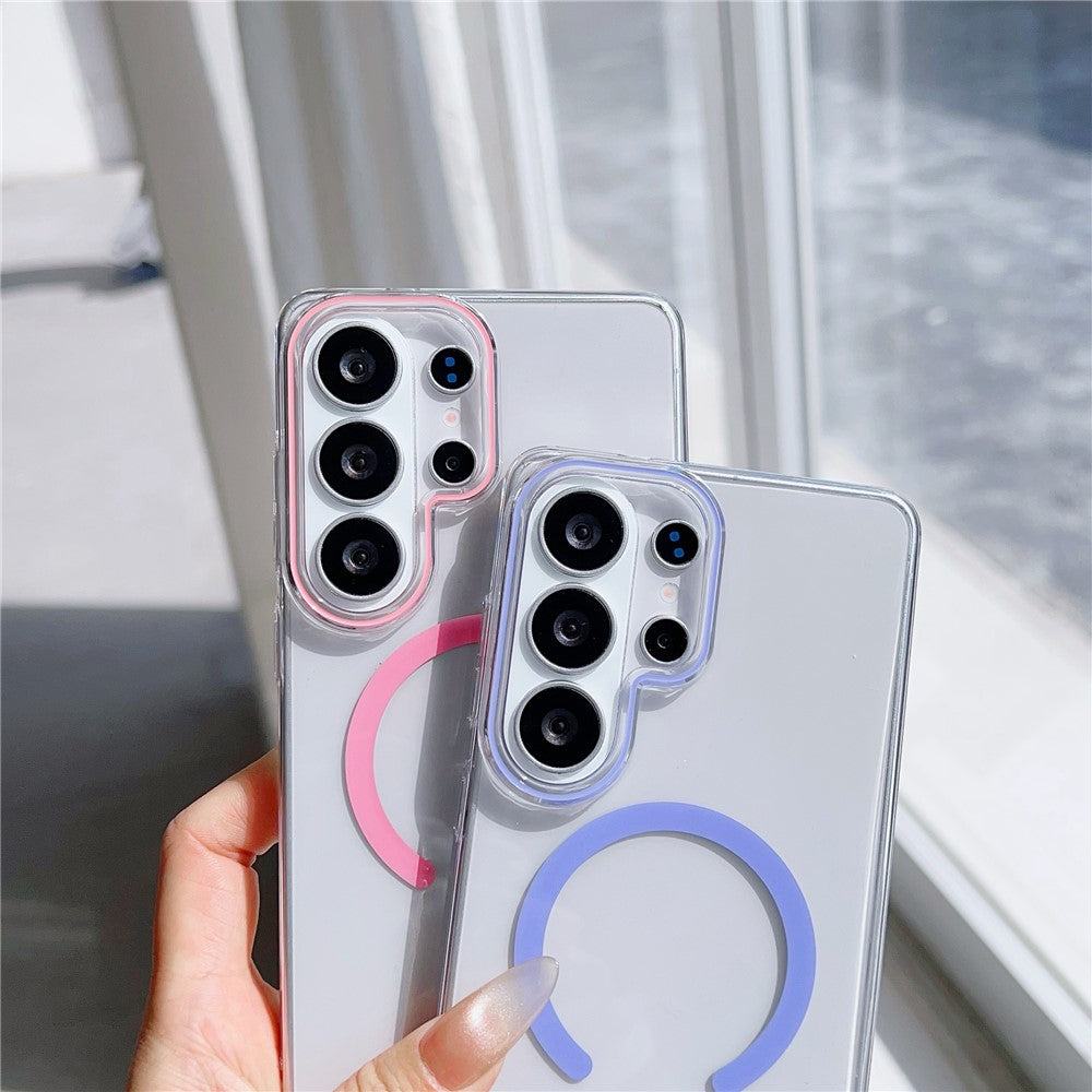 For Samsung Galaxy S26 Ultra Case Compatible with MagSafe Protective TPU + PC Phone Cover