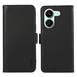 ABEEL For Xiaomi Redmi Turbo 5 5G  /  Poco X8 Pro 5G Case Leather Phone Cover with RFID Blocking Wallet