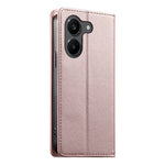 For Xiaomi Poco X8 Pro 5G  /  Redmi Turbo 5 5G Wallet Stand Case Line Splicing TPU PU Leather Phone Cover