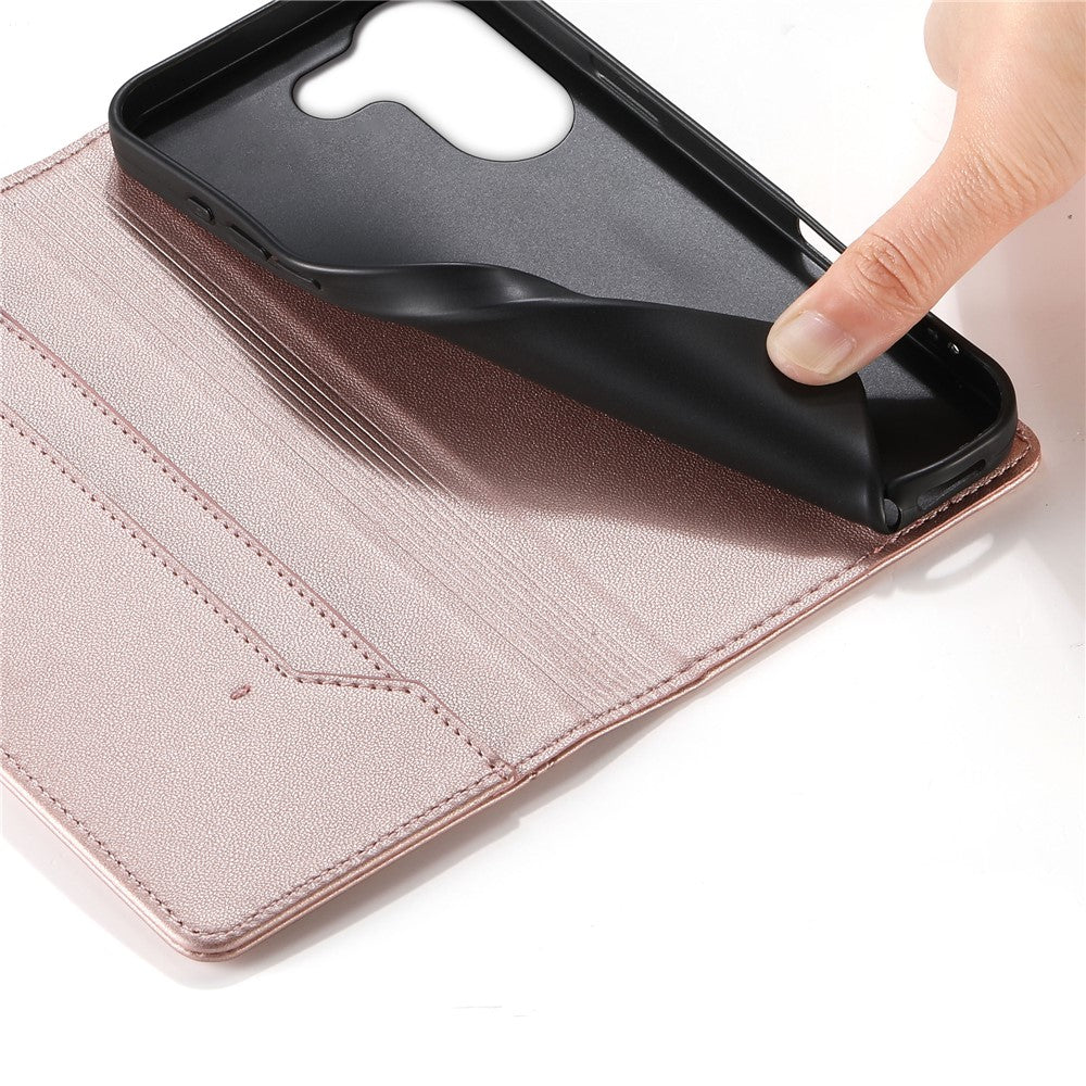 For Xiaomi Poco X8 Pro 5G  /  Redmi Turbo 5 5G Wallet Stand Case Line Splicing TPU PU Leather Phone Cover
