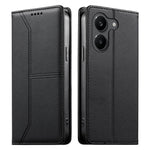 For Xiaomi Poco X8 Pro 5G  /  Redmi Turbo 5 5G Wallet Stand Case Line Splicing TPU PU Leather Phone Cover