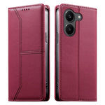 For Xiaomi Poco X8 Pro 5G  /  Redmi Turbo 5 5G Wallet Stand Case Line Splicing TPU PU Leather Phone Cover