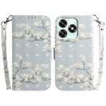 Case for Honor Play10A 4G  /  X5c Plus 4G  /  X5c 4G Pattern Printing Leather Wallet Phone Cover with Wrist Strap