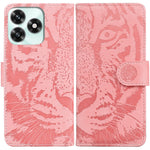 Etui til Honor Play10A 4G / X5c Plus 4G / X5c 4G Tigerpræg Læderpung Telefoncover