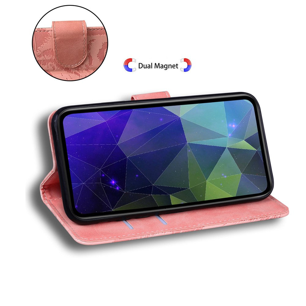 Etui til Honor Play10A 4G / X5c Plus 4G / X5c 4G Tigerpræg Læderpung Telefoncover