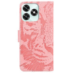Etui til Honor Play10A 4G / X5c Plus 4G / X5c 4G Tigerpræg Læderpung Telefoncover