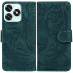 Etui til Honor Play10A 4G / X5c Plus 4G / X5c 4G Tigerpræg Læderpung Telefoncover