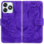 Etui til Honor Play10A 4G / X5c Plus 4G / X5c 4G Tigerpræg Læderpung Telefoncover