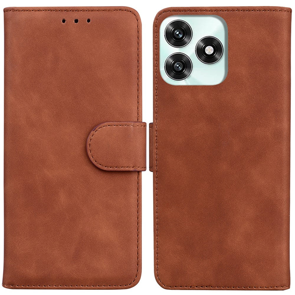 Case for Honor Play10A 4G  /  X5c Plus 4G  /  X5c 4G Solid Color Leather Wallet Phone Cover