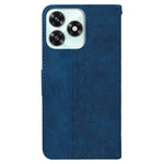 Case for Honor Play10A 4G / X5c Plus 4G / X5c 4G Geometry Pattern Leather Wallet Phone Cover with Wrist Strap