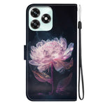 For Honor Play10A 4G / X5c Plus 4G / X5c 4G Pung Telefonetui Anti-fald Mønsterprint Læder Flip Cover med Rem