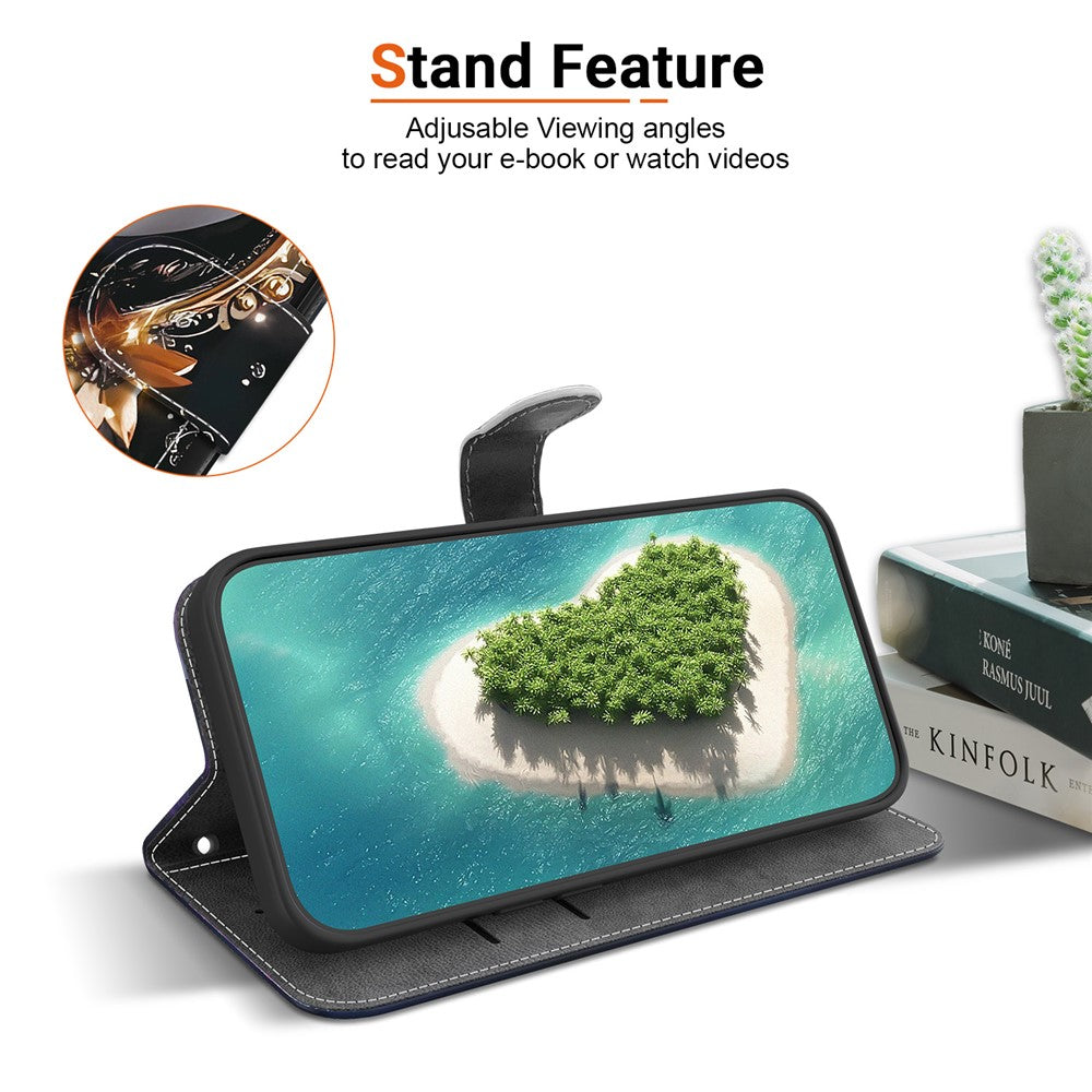 For Honor Play10A 4G  /  X5c Plus 4G  /  X5c 4G Wallet Case Pattern Printing Leather Stand Phone Cover with Strap
