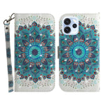 Case for Oppo Reno15 Pro Max 5G (Global) / Reno15 Pro 5G (China)  Pattern Printing Leather Wallet Phone Cover with Wrist Strap