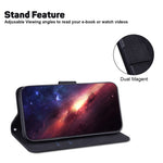 Case for Oppo Reno15 Pro Max 5G (Global)  /  Reno15 Pro 5G (China) Geometry Pattern Leather Wallet Phone Cover with Wrist Strap