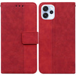 Case for Oppo Reno15 Pro Max 5G (Global)  /  Reno15 Pro 5G (China) Geometry Pattern Leather Wallet Phone Cover with Wrist Strap
