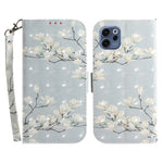 For Oppo Reno15 F 5G Case Pattern Printing Leather Wallet Phone Cover with Wrist Strap
