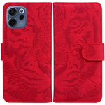 For Oppo Reno15 F 5G Case Tiger Imprint Leather Wallet Phone Cover