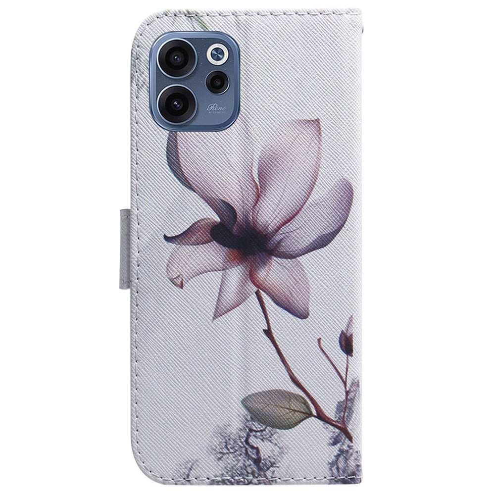 For Oppo Reno15 F 5G Wallet Case Pattern Print Leather Phone Cover