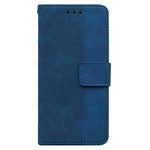 For Oppo Reno15 F 5G Case Geometry Pattern Leather Wallet Phone Cover with Wrist Strap