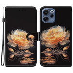 For Oppo Reno15 F 5G Wallet Phone Case Anti-Drop Pattern Printing Leather Flip Cover with Strap