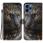 For Oppo Reno15 F 5G Leather Case Stand Wallet Pattern Printing Phone Cover with Wrist Strap