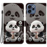 For Oppo Reno15 F 5G Leather Case Stand Wallet Pattern Printing Phone Cover with Wrist Strap